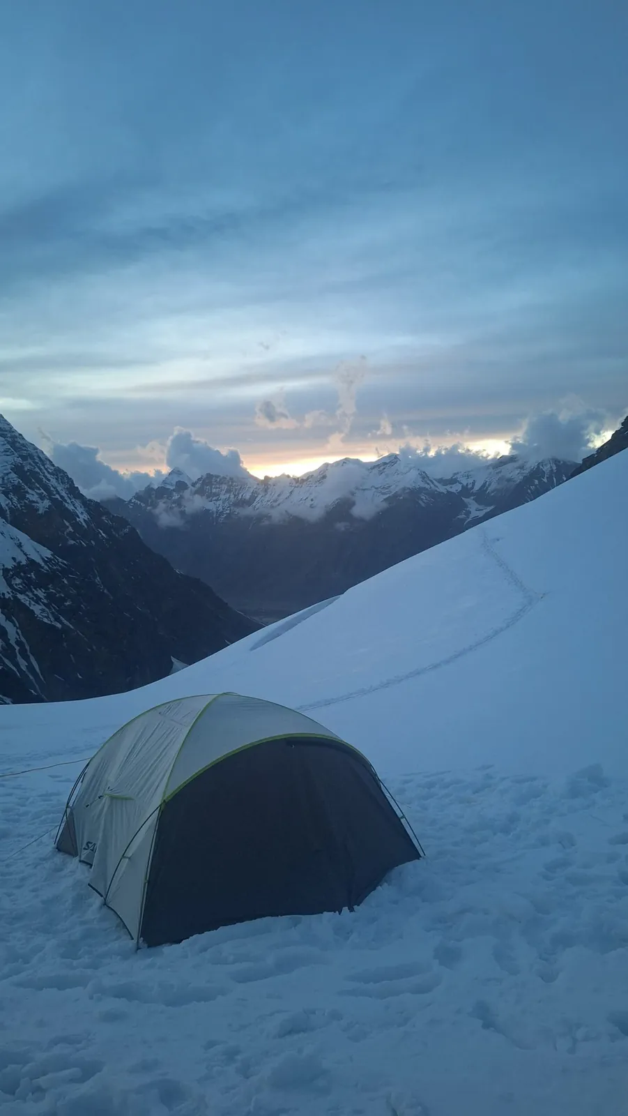 Mt. Satopanth Peak, photo 1 from a Kailasa Treks departure